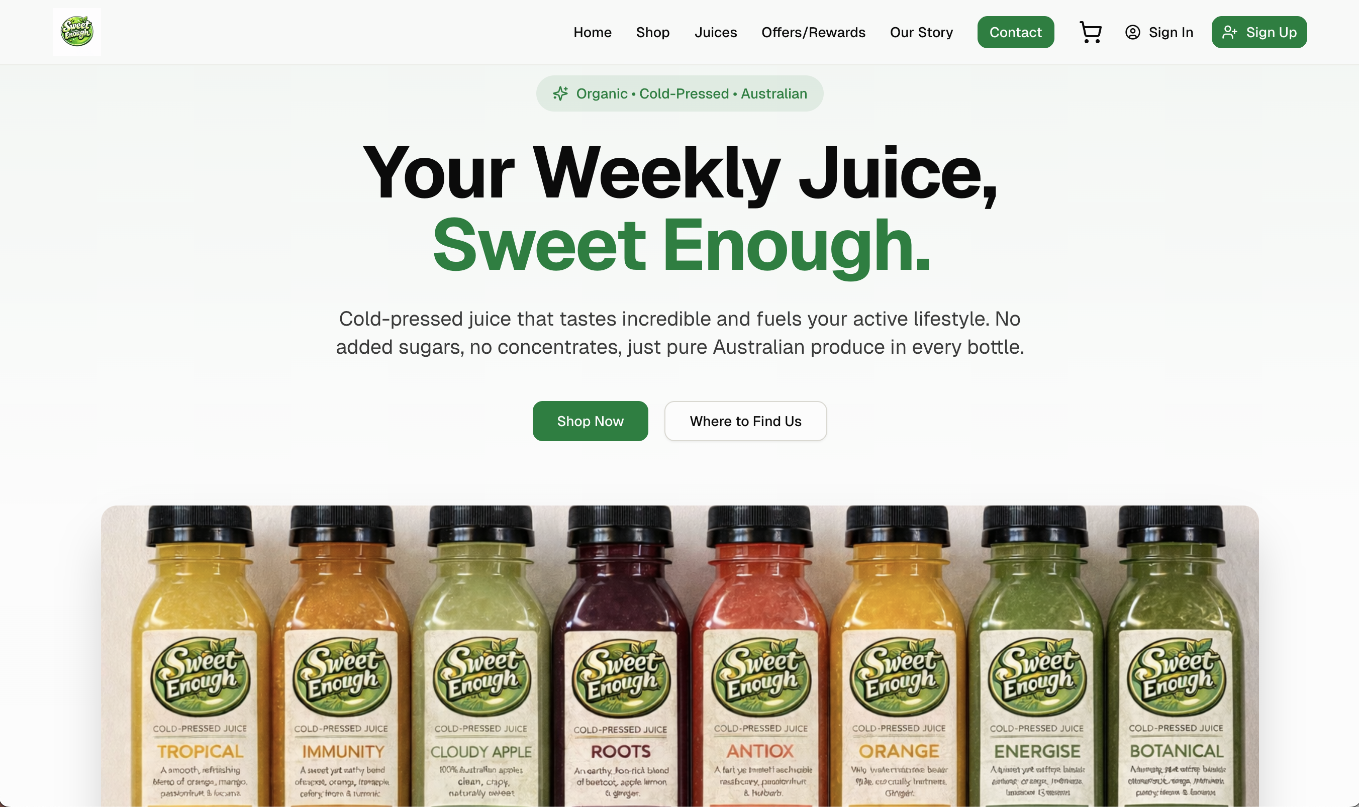 Sweeten Enough Juice